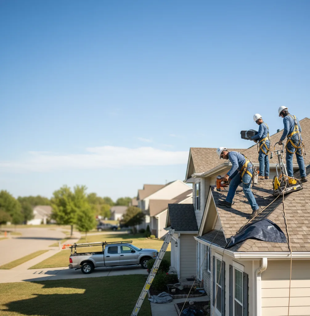 Roof Repair in Island Park